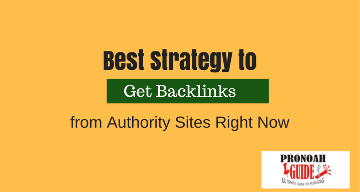 How to get backlinks from authority sites