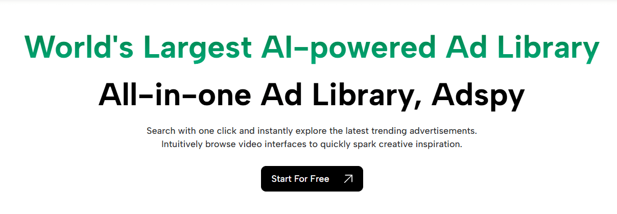 Pipiads start for free pipiads new version start for free sign up button