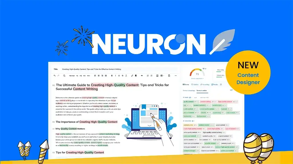 neuron writer lifetime deal on appsumo page image