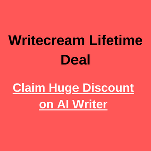 writecream lifetime deal featured image