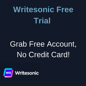 Writesonic Featured image for free Trial