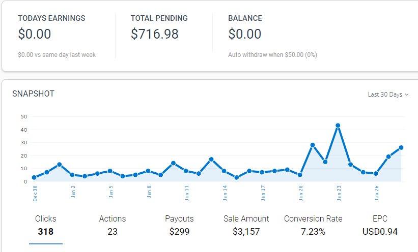 tipsonblogging earnings report