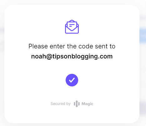 copy.ai second code to login