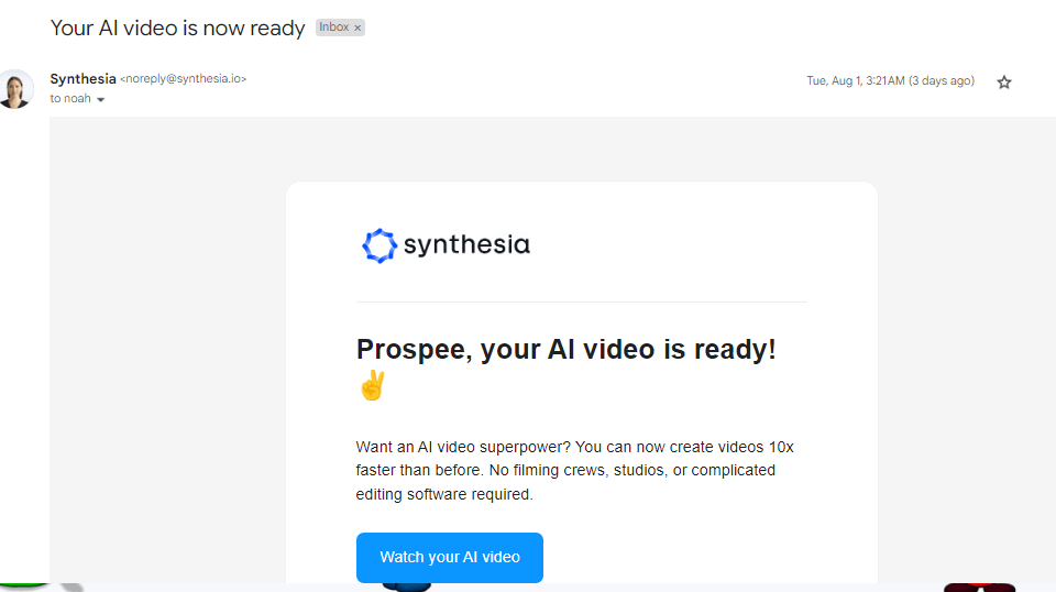 AI video is ready