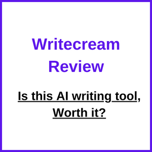 Writecream review featured image