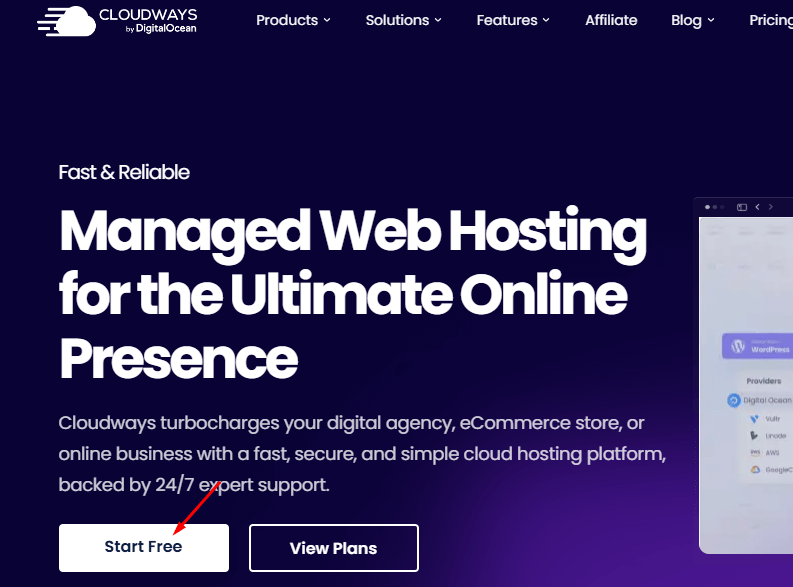 cloudways free trial start free button cloudways free trial start free button