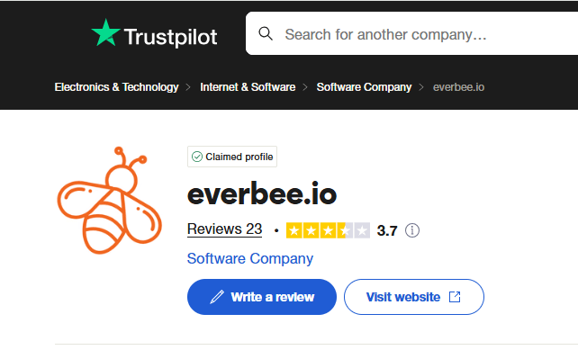 everbee trustpilot reviews