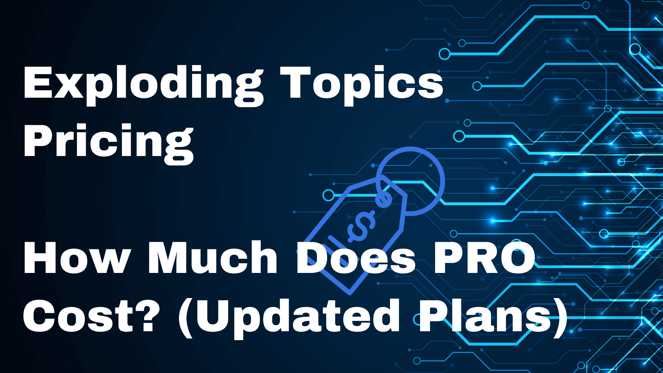 exploding topics pricing featured image