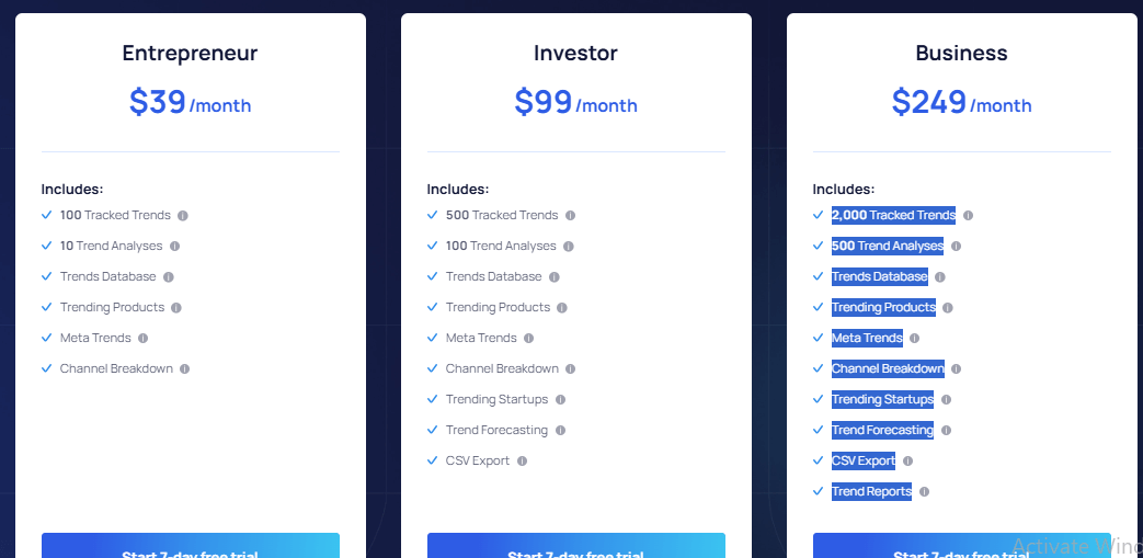 exploding topics pricing exploding topics pro pricing plans and their free trial included