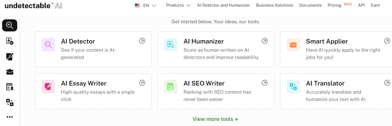 undetectable ai dashboard undetectable ai dashboard