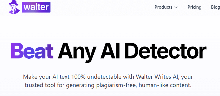 walter writes ai review website homepage walter writes ai review: the website homepage