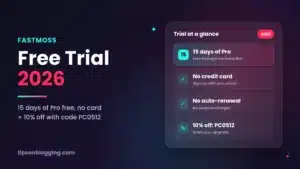 FastMoss free trial 2026: 15 days of Pro free